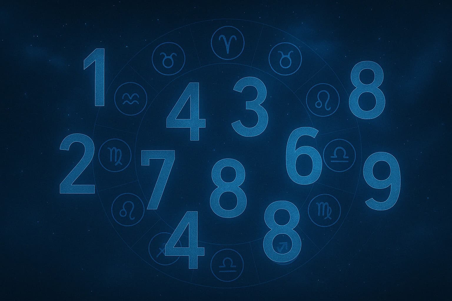 Zahlen und Sternzeichen im Kosmos – Was ist Numerologie? Erklärung der Zahlensymbolik sur Manticus